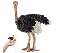 Pineeseatile Animal Toys Figuras realistas de Animales de Avestruz para niños y niñas, Juguetes educativos detallados