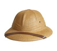 Pineeseatile Casco de médula, Sombrero, Anti-Bugs Ajustables Casco de médula, Cascos de médula portátiles para Hombres, Sombreros solares para Hombres y Mujeres, Verano, café Explorador