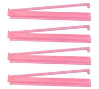 Pineeseatile Empujadores y bastidores de Mahjong, bastidores Mahjong con empujadores 4pcs 18.5in Accesorios estadounidenses Transparentes y acrílicos