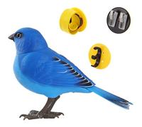 Pineeseatile Juguetes para pájaros para niños, Juguete eléctrico para pájaros Que cantan y cantan, Juguete Interactivo para, Robot con Pilas Activado por Movimiento y Sonido para niños, Tit