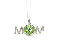 PineFruit - Collar con diseño de tótems de México de la antigua civilización de la madre, regalo para mamá, abuela, abuela, joyería de cumpleaños, Medium