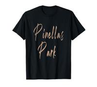 Pinellas Park Florida Diseño Elegante Vintage Camiseta