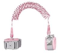 Pinenuts Cinturón de muñeca antipérdida, arnés de seguridad para niños de 2.5 m, riendas de muñeca para niños con bloqueo de seguridad, cinturón elástico para caminar para niños y niñas
