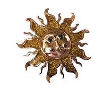 Piner de chal estilo BROCHE de sol estilo Art Deco Estilo vintage de joyería Pine esmalte