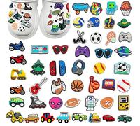 Pines Charms para crocs,Crocs Pin,Crocs Charm,Shoe charms,Adornos De Zapatos,decoración de zapatos para Regalos,Colgante de zapato,Diseño juegos arcade,Pack 50 unidades