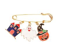 Pines de calabaza - Pines de mochila decorativos, lindos y creativos, pines de Halloween para mujer y hombre, espíritu dulce para chaquetas, mochilas, alfileres para mochilas, estéticos, Siehe