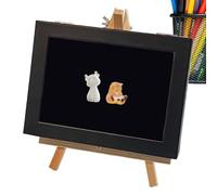 Pines de escaparate - expositora de 7 Pulgadas | de colección de acrílico - Cajâ de exhibición de acrílico; Exhibición de Insignias, medallas, Joyas, fichas de Playa, pequeños Tesoros con un