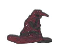 Pines de esmalte del mundo mágico: billetes de tren, gafas de sol, Howler, insignia de solapa, bruja, asistente, Normal, Metal no precioso