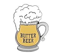 Pines de esmalte del mundo mágico: billetes de tren, gafas de sol, Howler, insignia de solapa, bruja, asistente, Normal, Metal no precioso