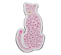 Pines de esmalte serie rosa: flores, rayos, estrellas, tigres, broches de dólares, Klein, Metal no precioso