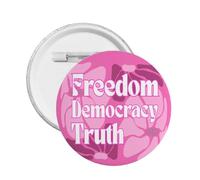 Pines de Libertad, Democracia y Verdad Fdt Foxtrot-Delta-Tango Broche Decorativo Insignias Metálicas 1 Pieza