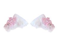 Pines de pelo de orejas de animales peludos 3-D Gatos Pinzas para el pelo de las orejas para niñas mujeres Accesorios de fiesta Fair Headwear Clip lateral decorativo
