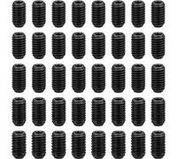 Pines de Repuesto para Pedales MTB M4x8mm Tornillos de Acero 40 Unidades | Grado 12.9, Oxidación Negra Anticorrosión, Agarre Antideslizante, Compatible con DMR V8 y V12, Uso en Descenso y Enduro