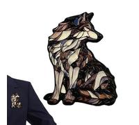 Pines de solapa de animales para mujer, traje de madera, alfileres de solapa de animales salvajes - Para bodas, cenas, trajes de baile, camisas, vestidos, sombreros, entusiastas de la