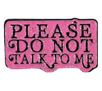 Pines esmaltados con frases temáticas «Never Give Up» y «Live in the Present», Klein, Metal no precioso