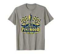 Pinewood Derby Cub Scouts Checkered Flag Racing Trophy Logo Camiseta