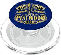 Pinewood Derby Cub Scouts Checkered Flag Racing Trophy Logo PopSockets PopGrip para MagSafe