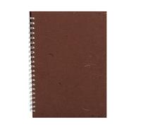 Ping Pik Silk Ameleie - Cuaderno para acuarelas (A4, formato vertical), color marrón chocolate
