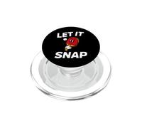 Ping Pong Table Tennis Let It Snap Retro Paddle PopSockets PopGrip para MagSafe