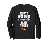 Ping Pong Today'S Good Mood Tenis de Mesa Regalo Manga Larga