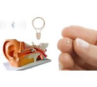pinganillo nano V4 Bluetooth Movil Oculto Mini Invisible con Microfono Espia Inalambrico para Examen sin Cable con Manos Libres