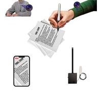 PingaOculto Camara WiFi Pro Bateria Integrada Compatible con Pinganillo | Resolución 4K real, Control remoto, WiFi en tiempo real, Enfoque ajustable, Grabación discreta, Con auricular espía