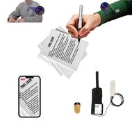 PingaOculto Mini Camara Espia Oculta WiFi con Auricular Inalambrico Invisible para Movil - Lente Camuflada en Boton y Control Remoto (Cámara WiFi Pro Batería Ampliada + Pinganillo VIP Pro Supermini)