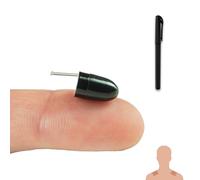 PingaOculto Pinganillo Bluetooth Examenes Boligrafo VIP Pro Oculto Invisible Movil Micrófono Tiras Adhesivas - Auricular Espia Inalambrico (Pinganillo VIP Pro UltraMini Bolígrafo Bluetooth)