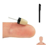 PingaOculto Pinganillo Bluetooth Examenes Boligrafo VIP Pro Oculto Invisible para Movil con Micrófono y Tiras Adhesivas - Auricular Espia (Pinganillo VIP Pro Supermini Bolígrafo Bluetooth)