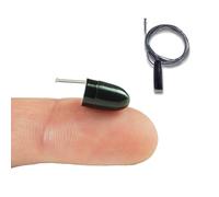 PingaOculto Pinganillo Bluetooth Movil para Examenes VIP Pro Oculto Invisible con Micrófono - Auricular Espia Inalambrico Examen para Llamadas (Pinganillo VIP Pro UltraMini Bluetooth Micrófono Cable)