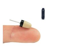 PingaOculto Pinganillo Bluetooth Movil para Examenes VIP Pro Oculto Invisible con Micrófono sin Cables - Auricular Espia Inalambrico Examen Ocultos (Pinganillo VIP Pro Supermini Pieza Bluetooth)