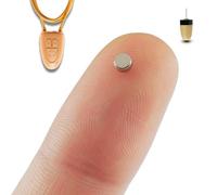 PingaOculto Pinganillo Examenes Bluetooth (Iman V4 + VIP Pro Supermini) | Microfono integrado. Micro auriculares espia inalambricos ocultos e invisibles mini para copiar en examenes y oposiciones