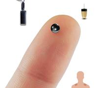 PingaOculto Pinganillo Examenes Bluetooth Oculto Iman Mini Invisible para Movil con Microfono Tiras Adhesivas - Auriculares Invisibles Espia Inalambrico Copiar (Pinganillo Imán V8 + VIP Pro SuperMini)