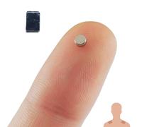 PingaOculto Pinganillo Examenes gsm Oculto Iman Mini Invisible para Tarjeta SIM con Microfono Tiras Adhesivas - Auriculares Invisibles Espia Inalambrico para Copiar Examen (Pinganillo Pieza gsm Imán)