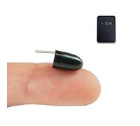 PingaOculto Pinganillo GSM Examenes Vip Pro Oculto Invisible para Tarjeta SIM con Micrófono sin Cables - Mini Auricular Inalambrico Espia para Copiar en Examen (Pinganillo Vip Pro UltraMini Pieza GSM)