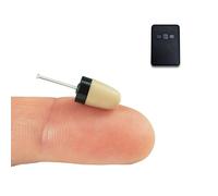 PingaOculto Pinganillo GSM Examenes Vip Pro Oculto Invisible para Tarjeta SIM con Micrófono sin Cables - Mini Auricular Inalambrico Espia para Copiar en Examen (Pinganillo Vip Pro SuperMini Pieza GSM)