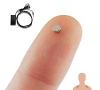 PingaOculto Pinganillo para Exámenes Imán Invisible para Móvil con Micrófono con Tiras Adhesivas - Auricular Espía Mini Inalámbrico para Llamadas y Grabaciones Oculto (Pinganillo Imán Pro)