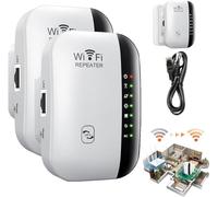 Pingerpro - Amplificador WiFi for Juegos, Amplificador Extensor WiFi Nano Range, Extensor WiFi Nano Range con Puerto Ethernet, for el hogar (Color : 2PCS)