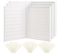 PINGEUI Paquete de 3 libros de exhibiciσn de uρas de 216 colores, tabla de exhibiciσn de esmalte de gel de uρas con 720 puntas de uρas, libro de