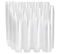 PINGEUI Paquete de 600 vasos de chupito de plástico transparente de 1 onza, mini vasos de chupito para bebidas, gelatina, muestra, salsa, inmersión