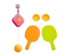 Pingg-pong Suspendido Para Interior: Entrenador Para Ejercitar En Pingg-Pong | Juego De Pádel De Pingg Pong Con Raqueta Y Pelotas | Juego De Pingg Pong Para Niños Interiores | Herramienta De