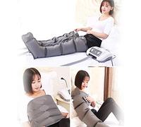 PINGJIA Compresión de Aire eléctrica presoterapia masajeador de pies Cintura Pierna Brazo masajeador de presión de Aire máquinas de Masaje linfático con 6 Cojines de Aire