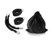 pingmall patas de resistencia bandas de resistencia con correas de tobillo velocidad agilidad entrenamiento para Running Taekwondo patinaje Fitness ejercicio