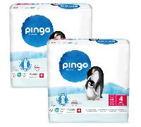 Pingo Pañales Ecológicos Maxi T4 (8-14 kg) 2x40 uds