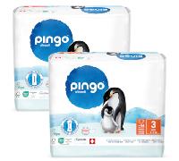 Pingo Pañales Ecológicos Midi T3 (4-9 kg) 2x44 uds