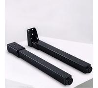 pingping1991 2 Pcs Patas De Escritorio De Metal, Patas de Mesa Plegables de Hierro de 90 ° Patas de Cama Plegables,Bisagras Autoblocantes,para TV Armario, Mesa de Ordenador Portátil