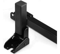 pingping1991 Patas de Mesa Plegables, Negras Patas de Sofá de Muebles de Cama Portátil Metal,Bisagra Autoblocante,para Armario Mesa de Ordenador Sofá,2 Pcs