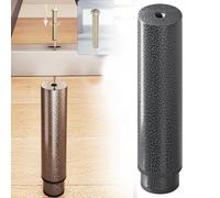 pingping1991 Patas para Muebles Regulables,Patas Ajustables para Somier de Metal Retráctiles Pies Soporte para Marco Cama, para Gabinete Cama Sofá Mesa(2pcs/8-12cm)