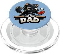 Pingpong Gato Negro Papá Pingpong Gato Negro PopSockets PopGrip para MagSafe