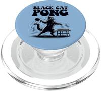 Pingpong Gato Negro Papá Pingpong Gato Negro PopSockets PopGrip para MagSafe